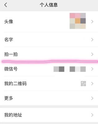 微信个人信息没有拍一拍设置(微信个人信息没有拍一拍设置怎么办) 20240729更新